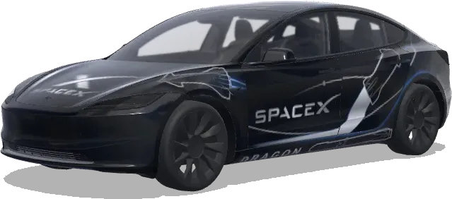 SpaceX (SpaceX.) – covering Tesla Model 3