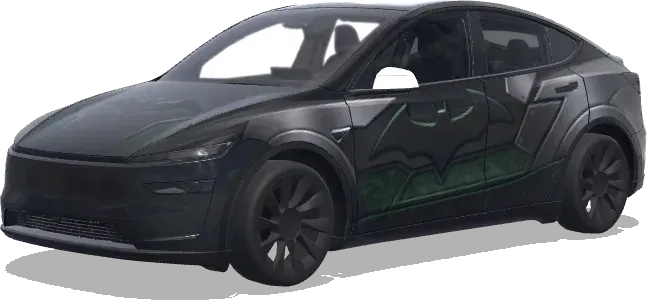 Бэтмен Juniper (BATMAN JUNIPER MODEL Y) – оклейка Tesla Model Y