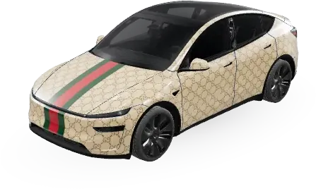 Gucci – Tesla Model Y Wrap