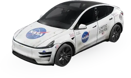 Nasa – Tesla Model Y wrap
