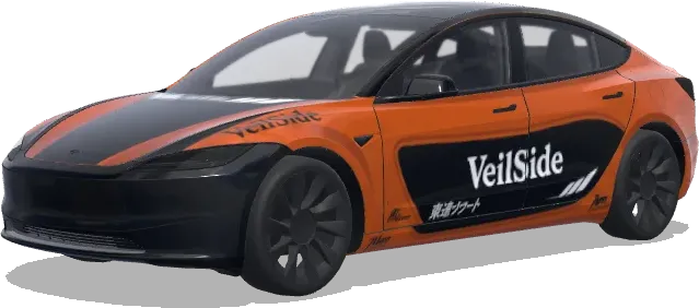 Fast and Furious RX7 (Fast and furious mazda rx7 dom toretto) – Tesla Model 3 Wrap