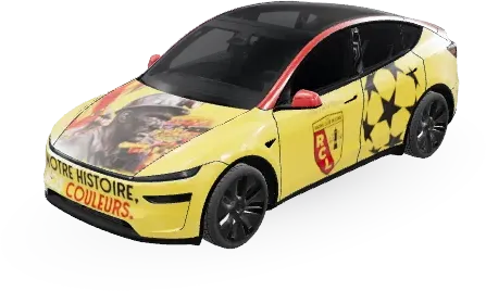 RC Lens – テスラ Model Y ラッピング