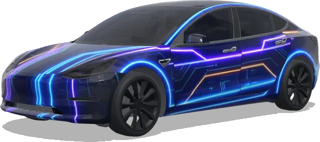 Trone – Tesla Model 3 Wrap