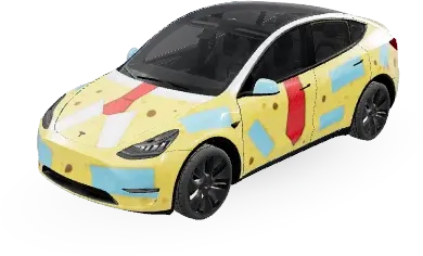Sponge (sponge) – Tesla Model Y Wrap