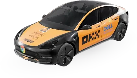 McLaren F1 Lando Norris (Mcclaren F1 - Lando Norris) – covering Tesla Model 3