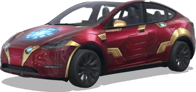 Streckenbogen-Reaktor (아이언맨) – Tesla Model Y Wrap