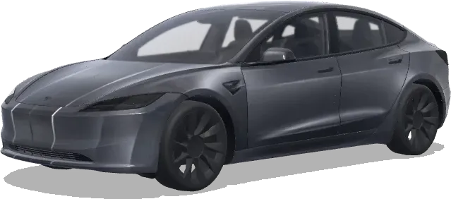 Серый цвет Tesla (gray Tesla color) – оклейка Tesla Model 3
