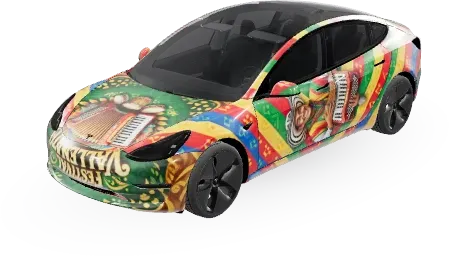 Festival Vallenato – covering Tesla Model 3