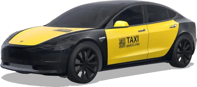 Taxi Barcelone (TaxiBarcelona) – covering Tesla Model 3