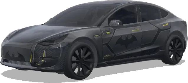 Batman – covering Tesla Model 3