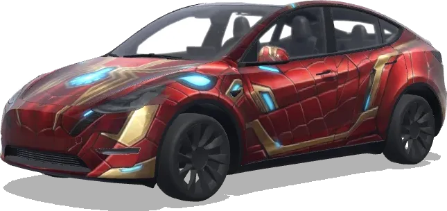 Iron Spider Wrap – Tesla Model Y wrap