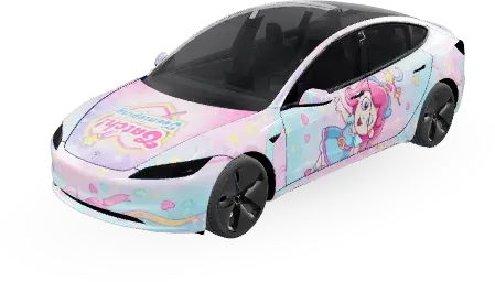 tiniping – Tesla Model 3 wrap