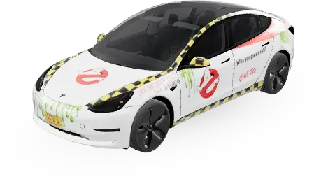 Ghostbusters – Tesla Model 3 wrap