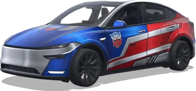 Transformers Optimus Prime (transformers optimus prime) – wrap para Tesla Model Y