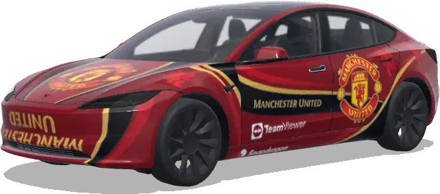 Manchester United (manchester united) – Tesla Model 3 Wrap