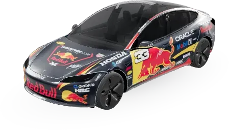 MV33_Redbull – Tesla Model 3 wrap