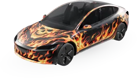 Ghost Rider (GhostRider) – covering Tesla Model 3