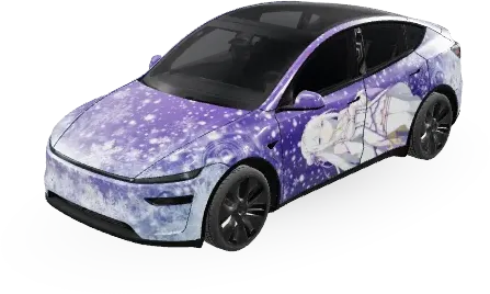 Эмилия (Emilia) – оклейка Tesla Model Y