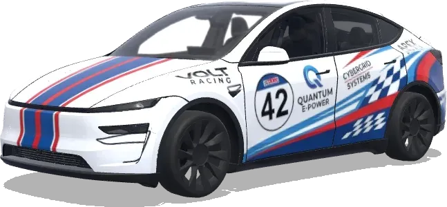 Квантовый электропривод 42 – оклейка Tesla Model Y