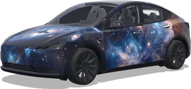 太空主題(Space theme) – 特斯拉 Model Y 塗裝