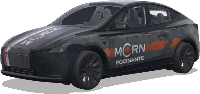 Rocinante Farbschema – Tesla Model Y Wrap