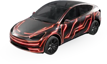 Tron: Ares (Tron Ares) – Tesla Model Y Wrap