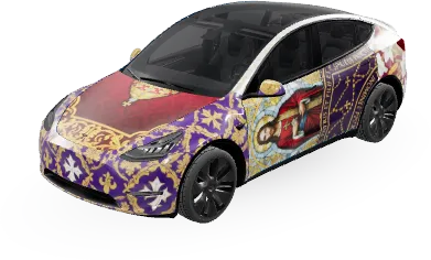 K – 特斯拉 Model Y 塗裝