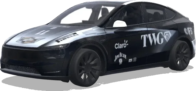 F1 Cadillac Perez (F1 Cadillac design checo perez) – Tesla Model Y Wrap