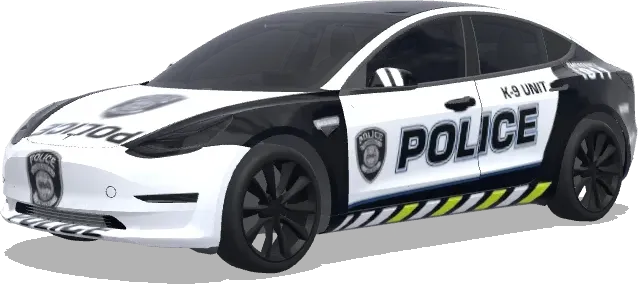 K-9 Unit Police – Tesla Model 3 wrap