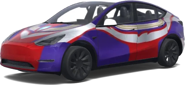 Ultraman (奥特曼) – wrap para Tesla Model Y