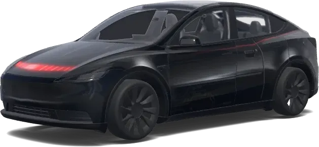 KITT Knight Rider – Tesla Model Y wrap
