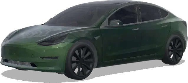 Serpentard (slytherin) – covering Tesla Model 3