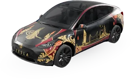Ottoman Design – Tesla Model Y wrap