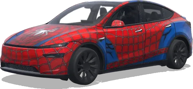 Spider-Man (spiderman) – wrap para Tesla Model Y