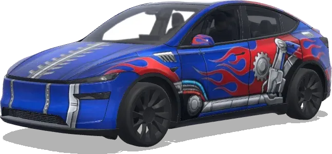 Optimus Prime (Optimus prime) – Tesla Model Y Wrap