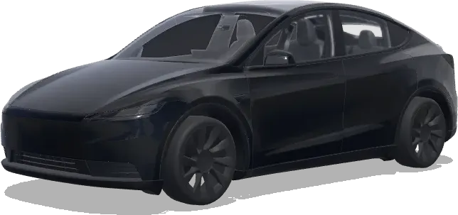 blacken mirror and sides pillars – Tesla Model Y wrap
