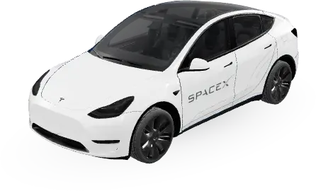 스페이스X (SpaceX) – 테슬라 Model Y 랩핑