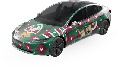 フルミネンセ (fluminense) – テスラ Model 3 ラッピング