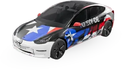 P.fkn.R – Tesla Model 3 wrap