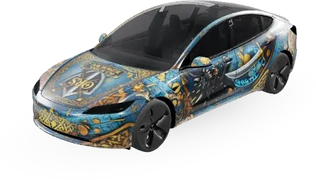 OSRS – Tesla Model 3 Wrap
