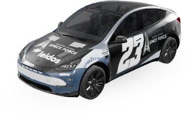US Space Force Bubba Watson (United States Space Force - Bubba Watson) – Tesla Model Y Wrap