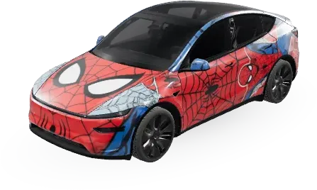 Spider-Man Comic (SpiderMan - Comic) – Tesla Model Y Wrap