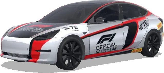 Safety Car F1 – wrap para Tesla Model 3