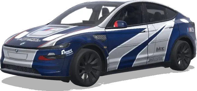 need for speed most wanted bmw m3 – Tesla Model Y wrap