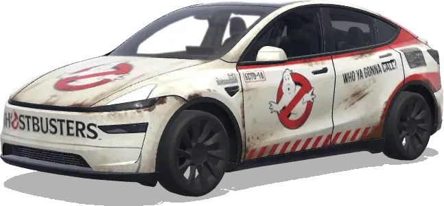 捉鬼敢死队(ghostbuster movie) – 特斯拉 Model Y 涂装