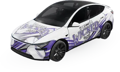 魔法坏女巫(Wicked) – 特斯拉 Model Y 涂装