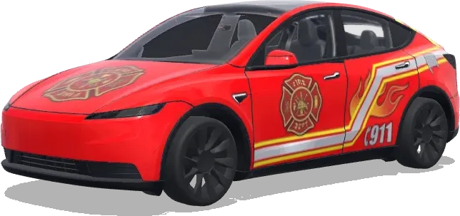 파이어 배지 911 – 테슬라 Model Y 랩핑