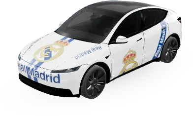 Real Madrid I – Tesla Model Y Wrap