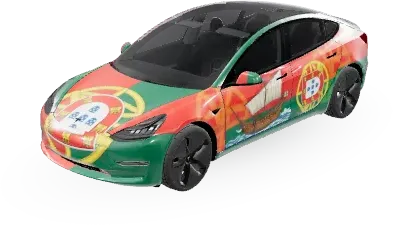 Portugal – Tesla Model 3 Wrap