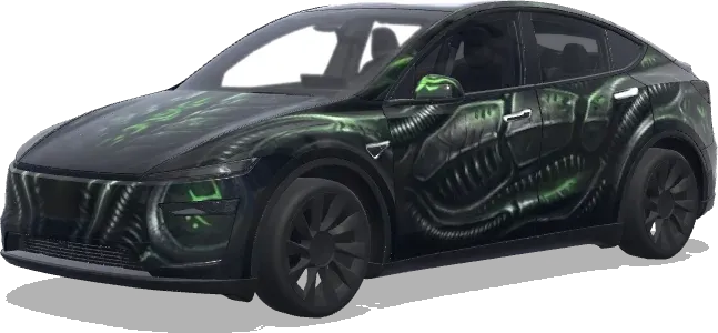 Xenomorph – Tesla Model Y Wrap